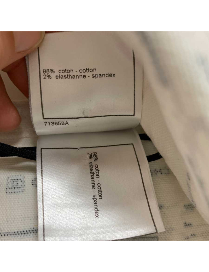 Jupe de plage T 40 CHANEL Siglée "Chanel"