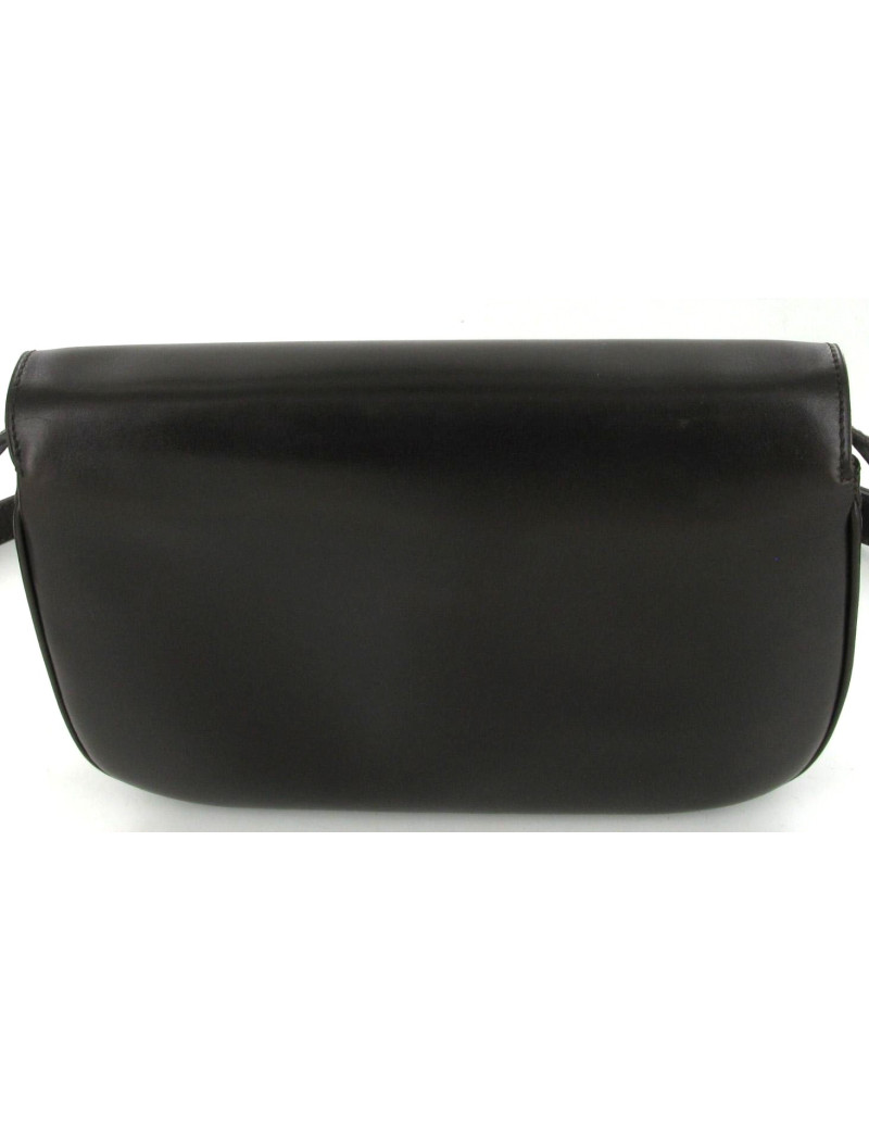 Sac CELINE Classic en cuir box marron 