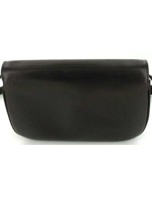 Sac CELINE Classic en cuir box marron 