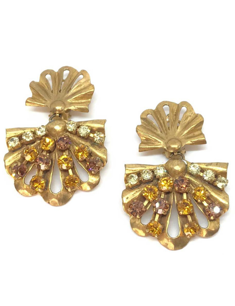Boucles d'oreille ROCHAS Vintage