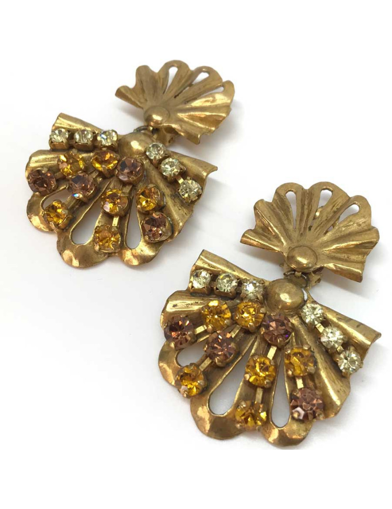 Boucles d'oreille ROCHAS Vintage