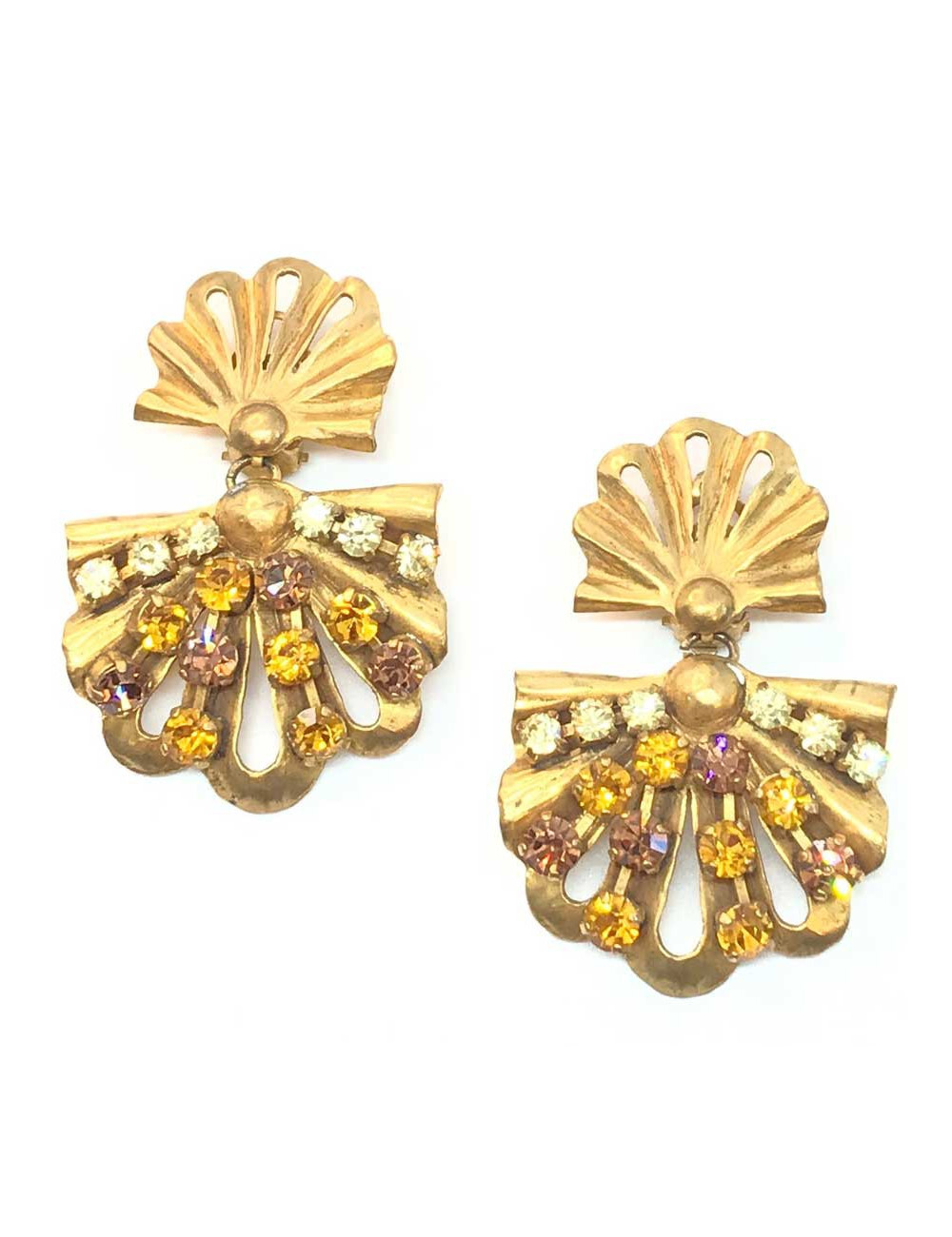 Boucles d'oreille ROCHAS Vintage