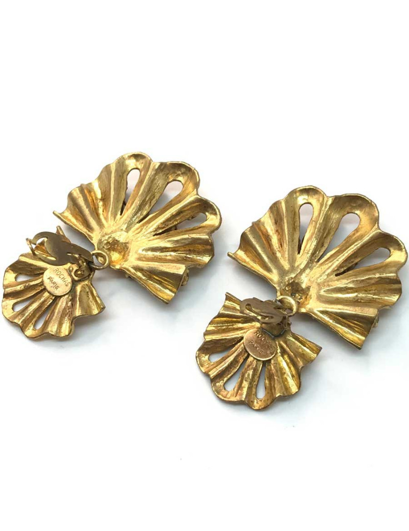 Boucles d'oreille ROCHAS Vintage
