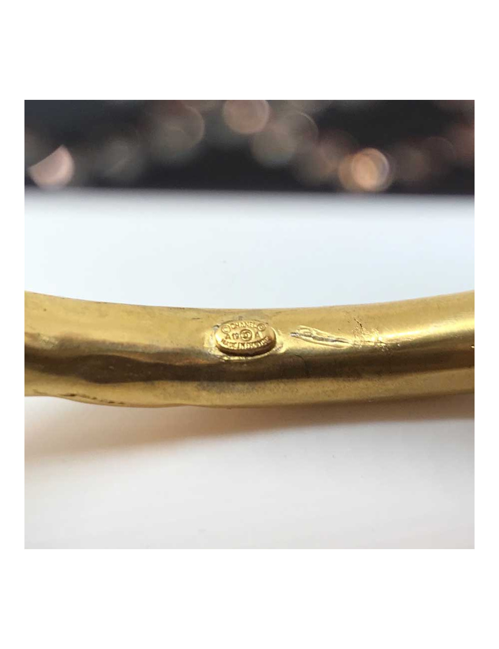 CHANEL blue bracelet