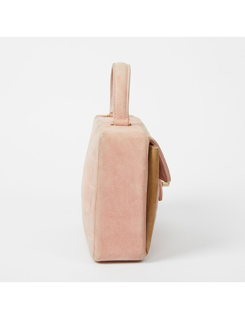 Sac Chanel daim rose