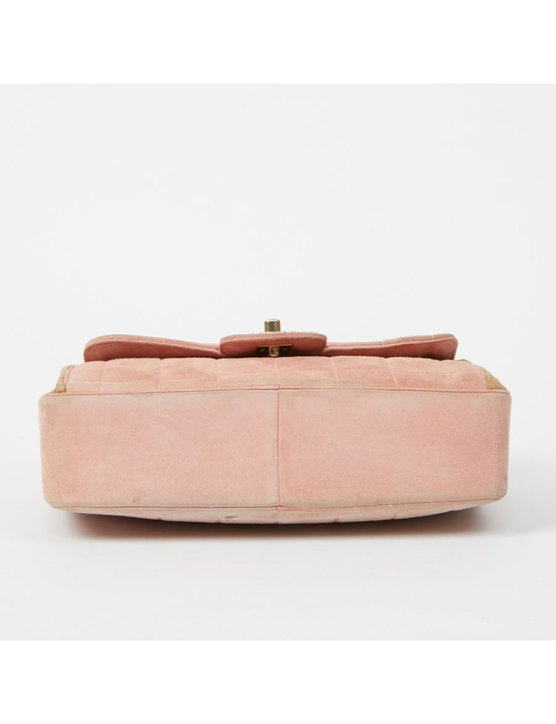 Sac Chanel daim rose