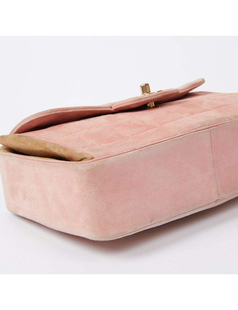 Sac Chanel daim rose