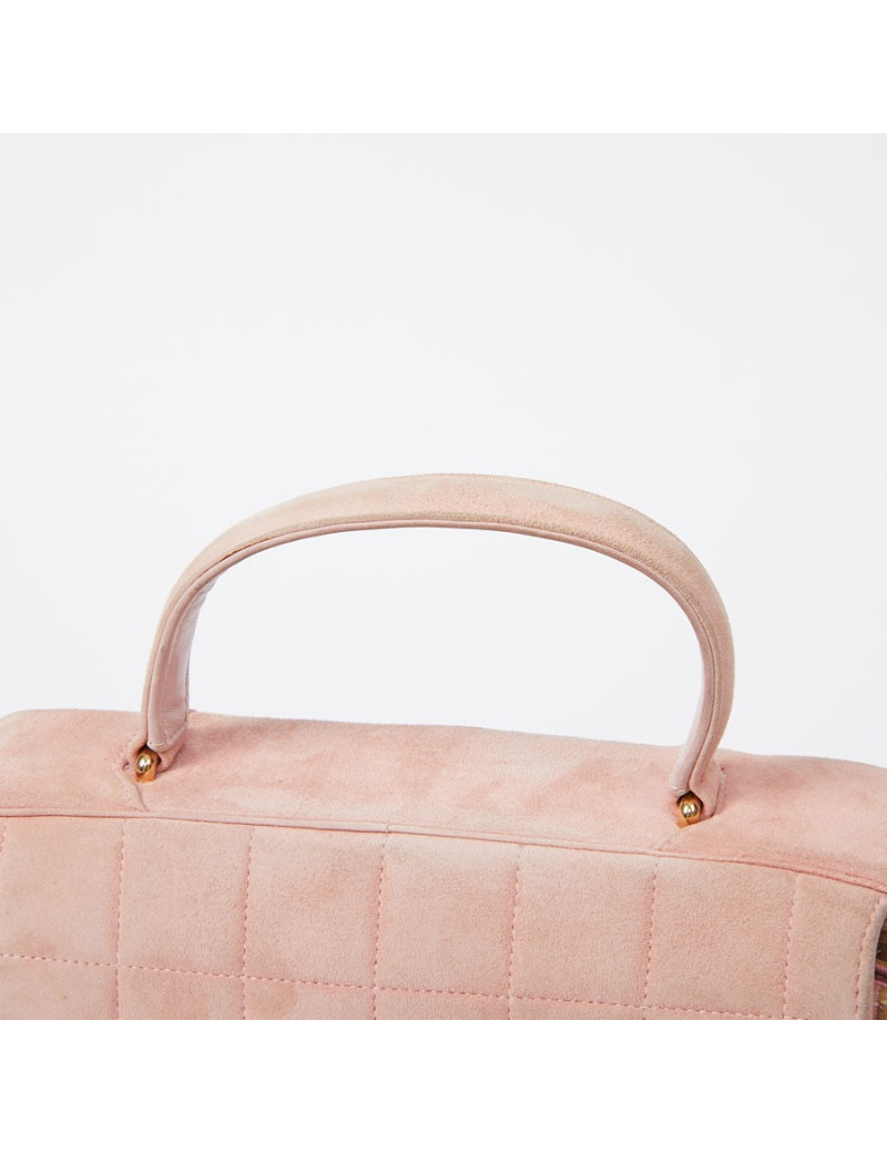 Sac Chanel daim rose
