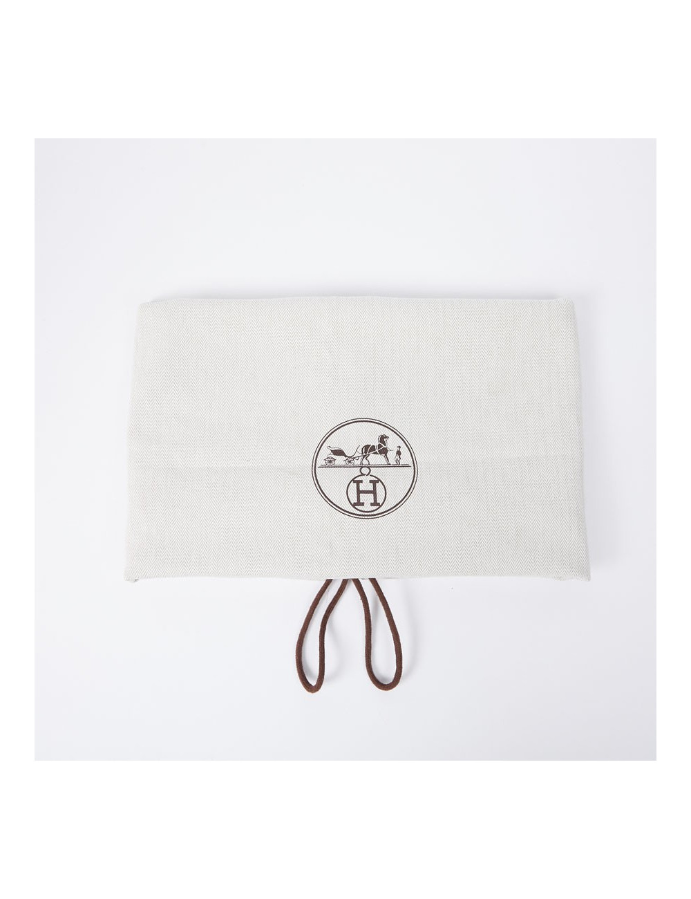 Sac Haut à Courroies HERMES cuir togo orange