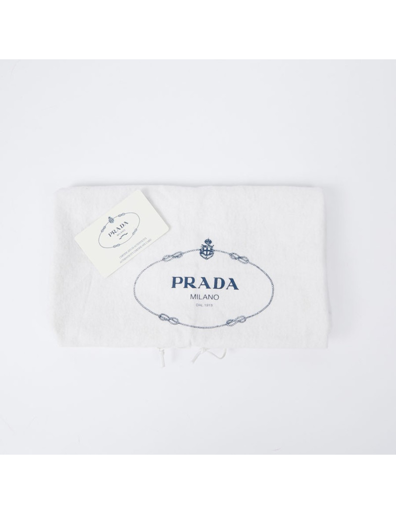 Sac PRADA velours rouge Cardinal