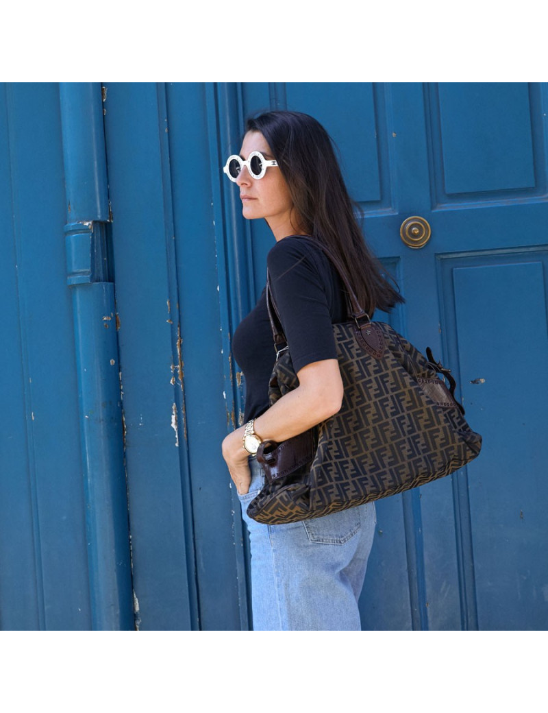 Cabas Fendi monogramme