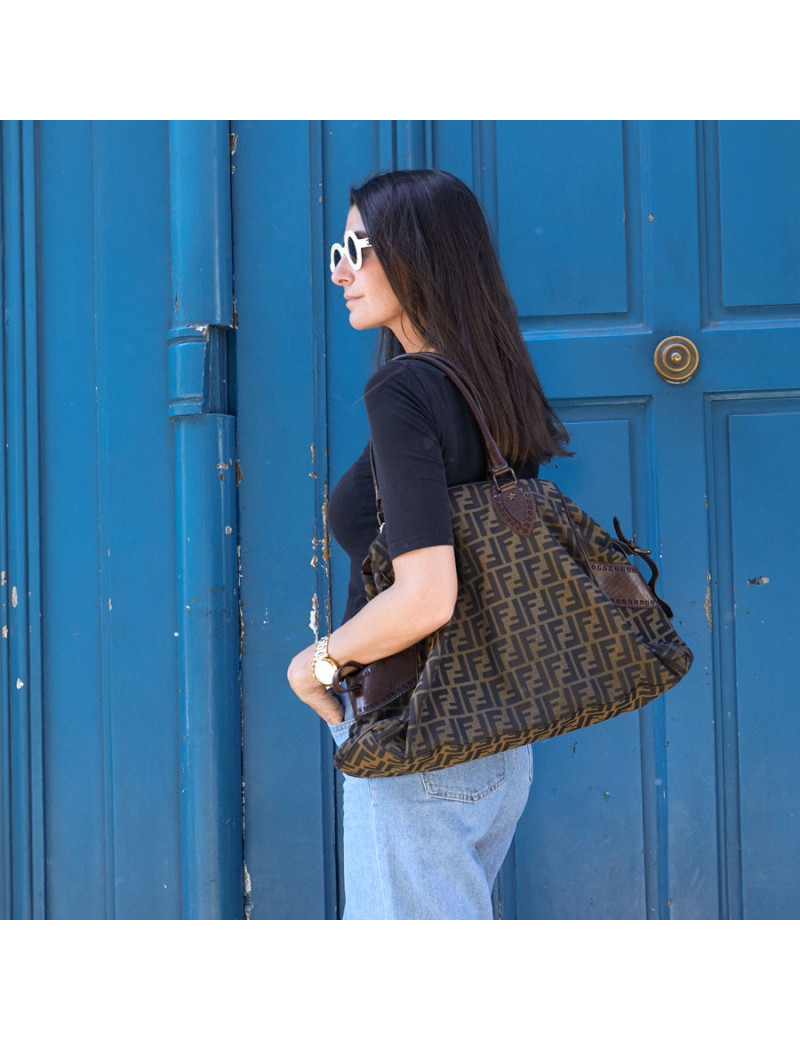 Fendi monogram tote bag