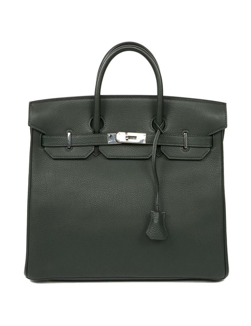 Haut à courroies HAC HERMES Togo vert