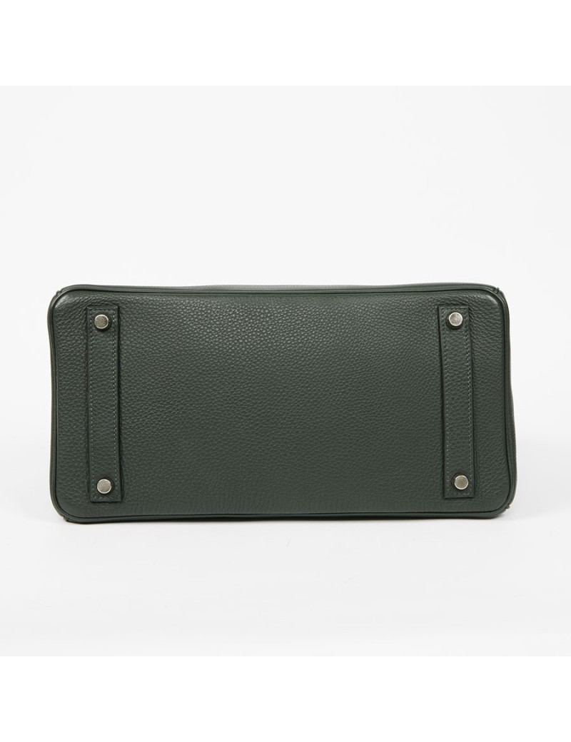 Haut à courroies HAC HERMES Togo vert