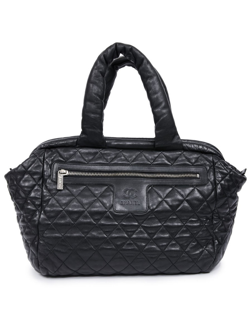 Sac CHANEL cocoon cuir noir 