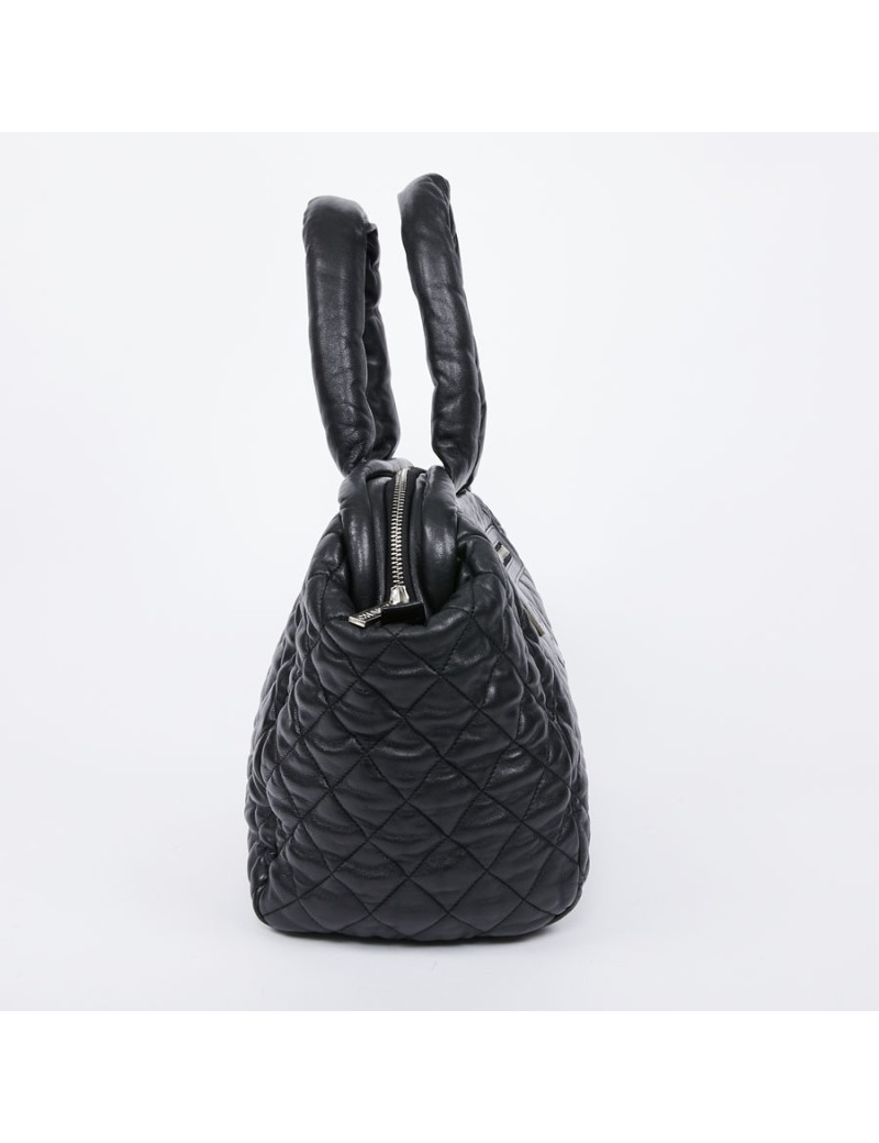 Sac CHANEL cocoon cuir noir 