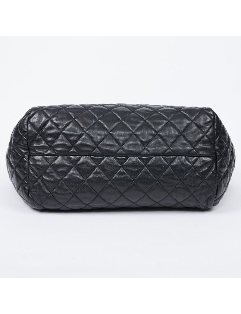 Grand cabas CHANEL cuir noir 