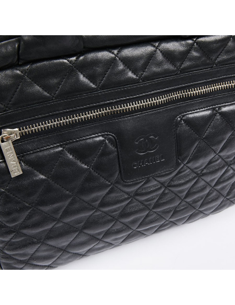 Sac CHANEL cocoon cuir noir 