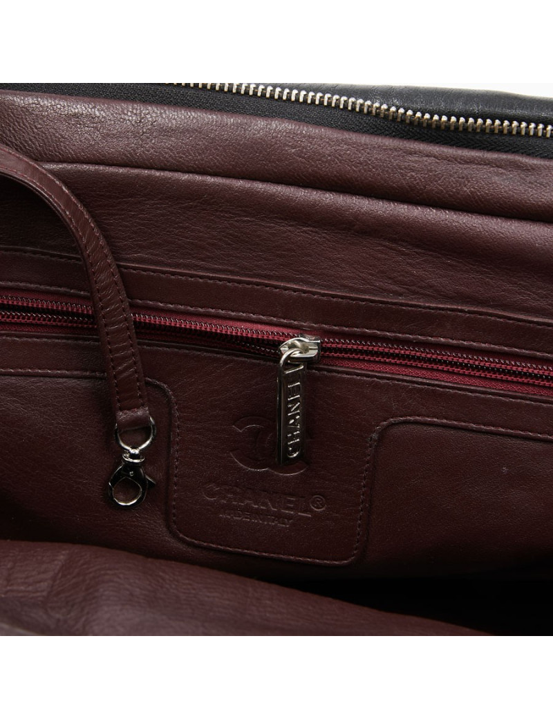 Sac CHANEL cocoon cuir noir 