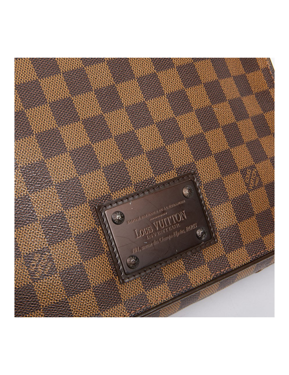 Sac Brooklyn LOUIS VUITTON toile damier 