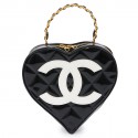 Vintage Chanel heart bag
