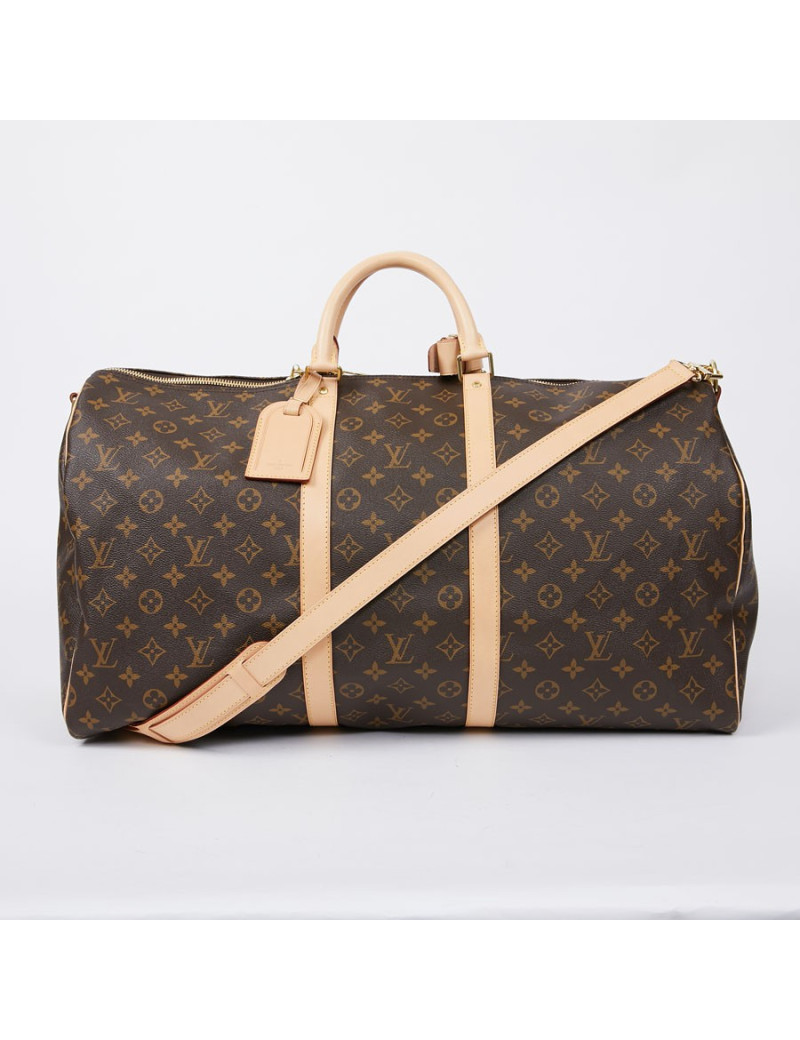 Keepall 55 LOUIS VUITTON et sa bandoulière