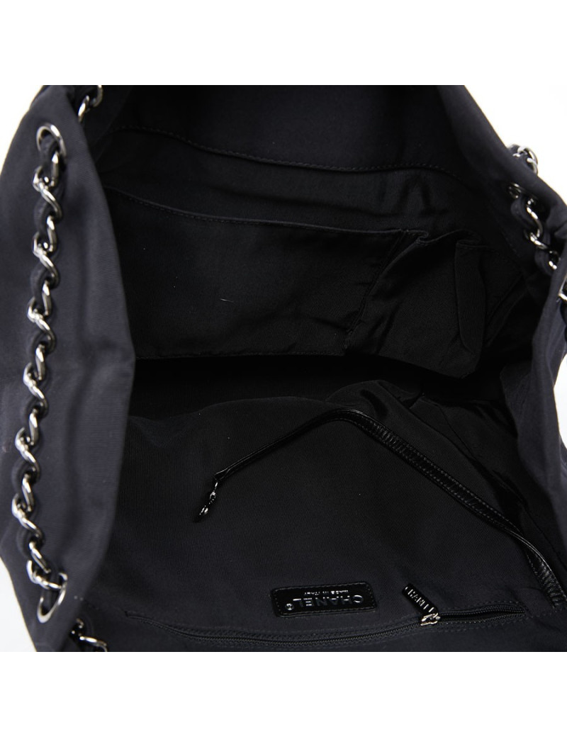 Sac bicolore chanel noir et blanc