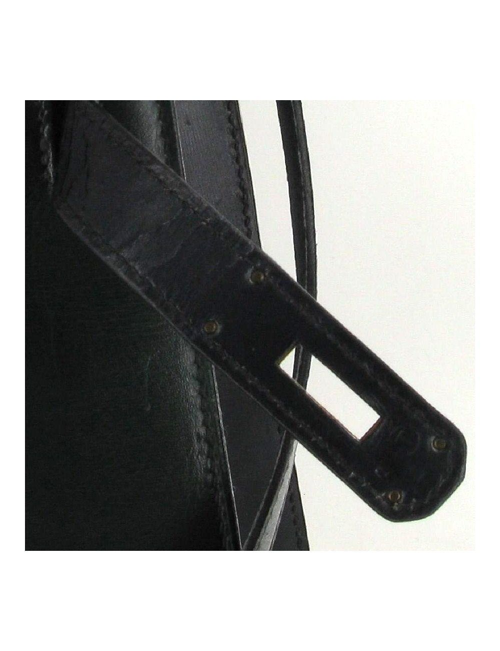 KELLY 32 HERMES Tricolore rouge H, vert et bleu