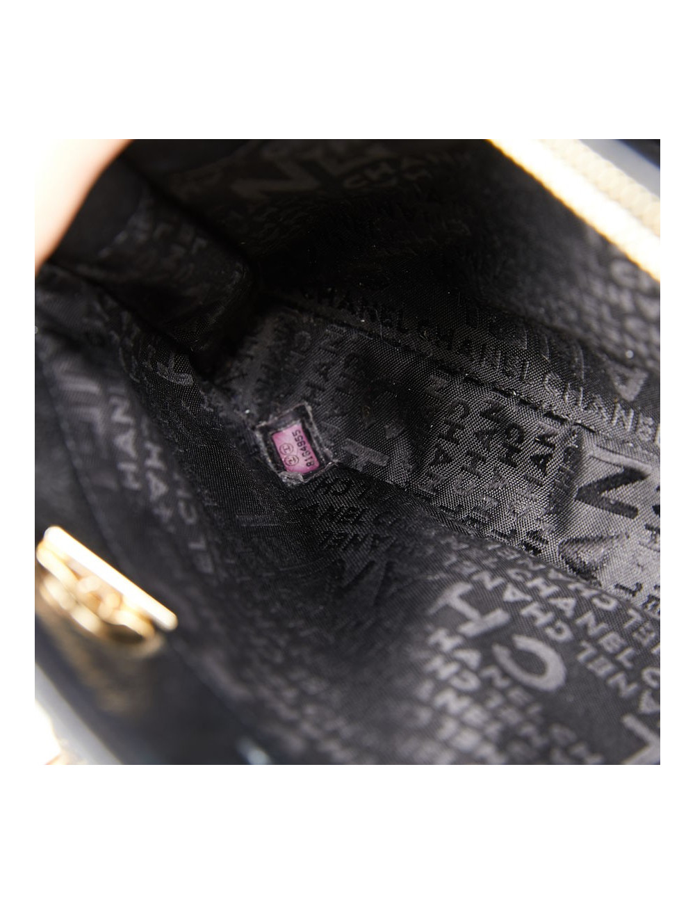 Sac crochet CHANEL multicolore