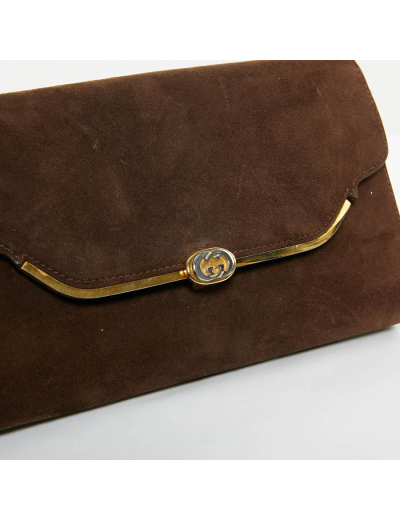 Sac GUCCI daim Vintage