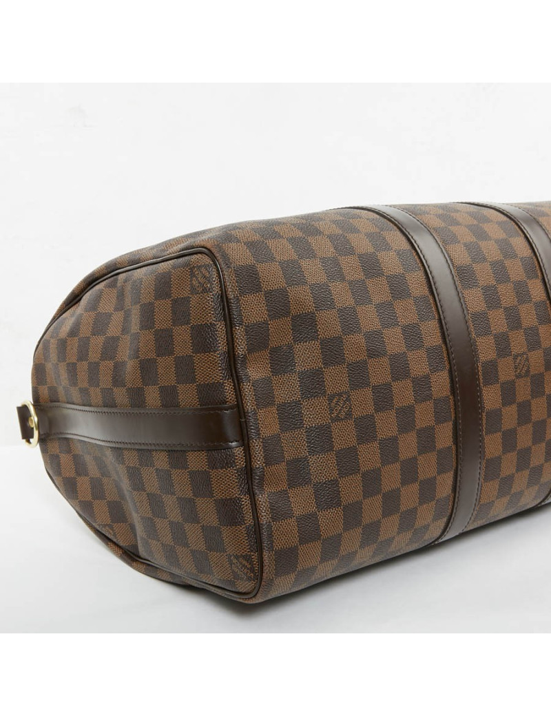 Keepall 45 LOUIS VUITTON avec bandoulière toile damier