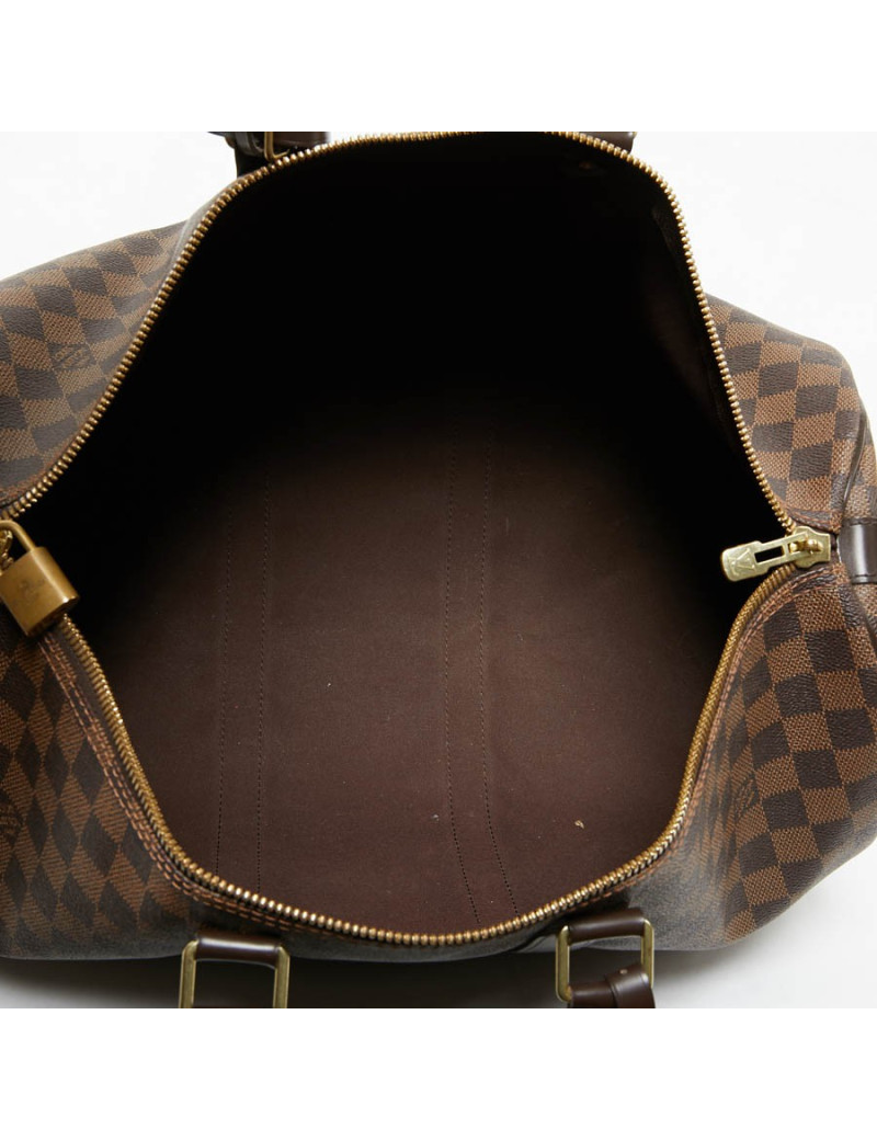 Keepall 45 LOUIS VUITTON avec bandoulière toile damier