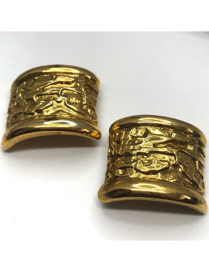 Boucles d'oreille clips SAINT LAURENT Vintage