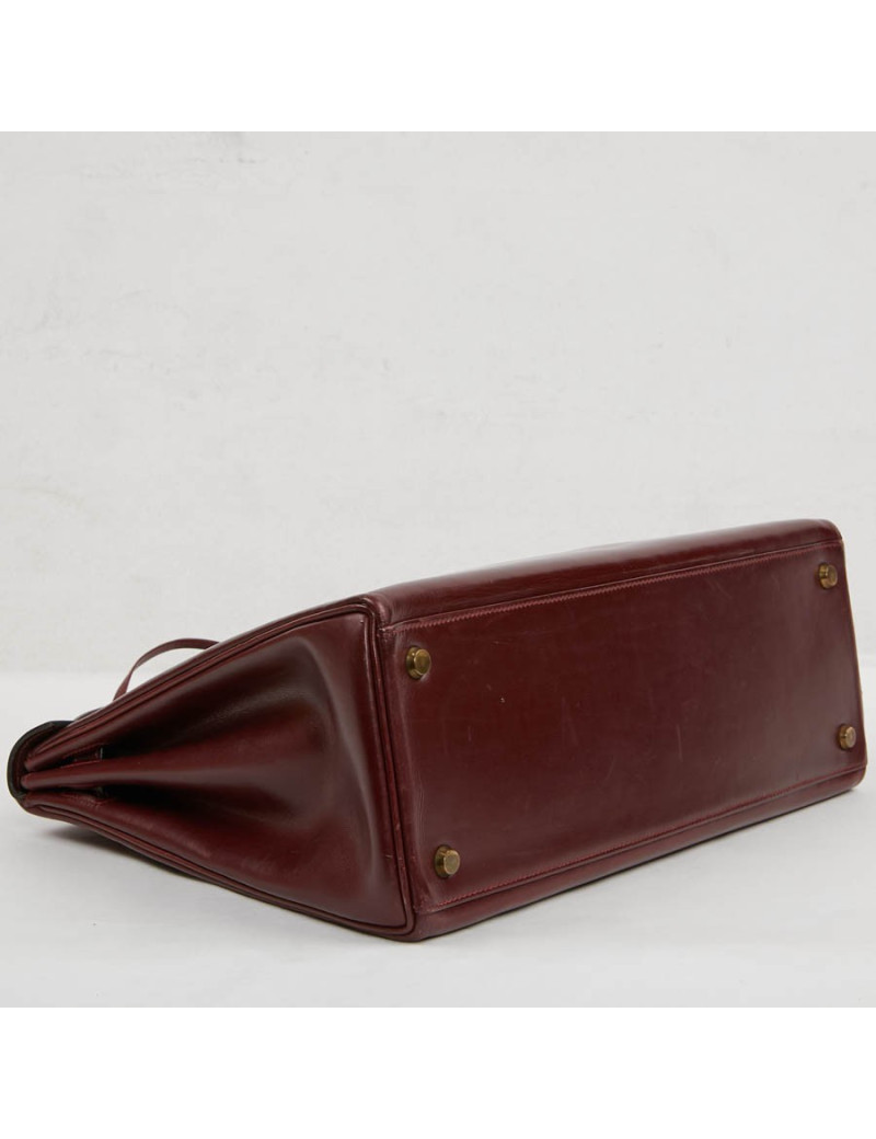 Kelly 32 rouge H HERMES Vintage