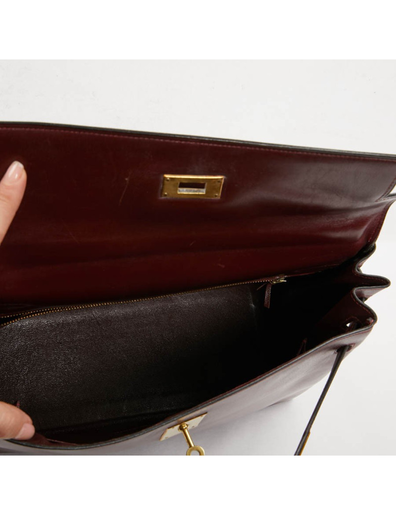 Sac 2.55 CHANEL cuir froissé noir