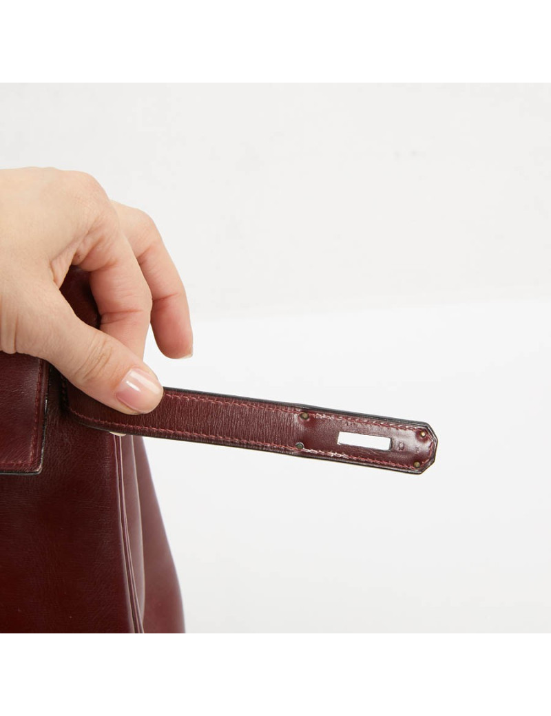 Sac 2.55 CHANEL cuir froissé noir