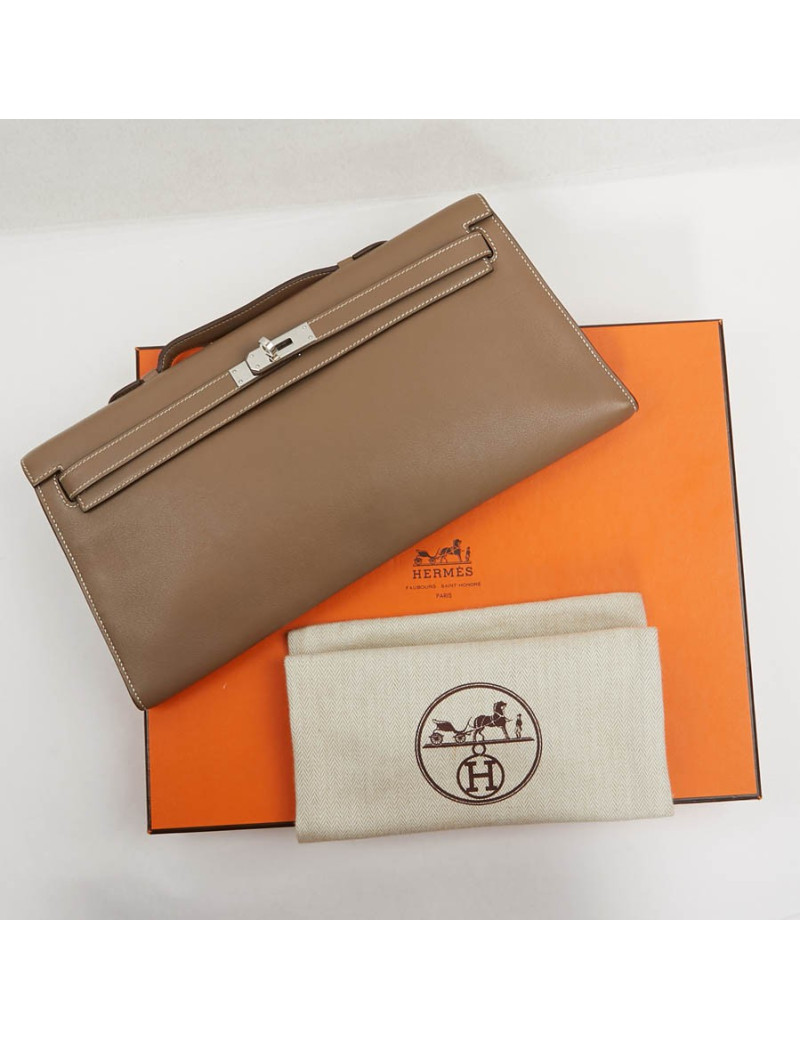 Kelly cut HERMES étoupe