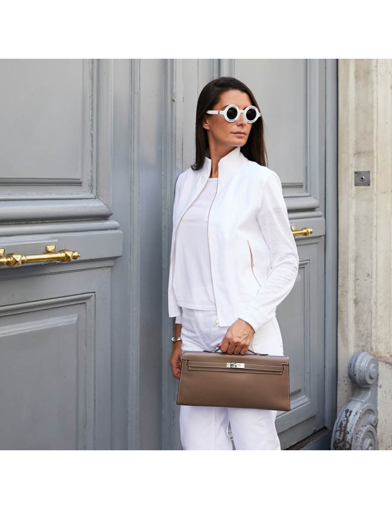 Kelly cut HERMES étoupe