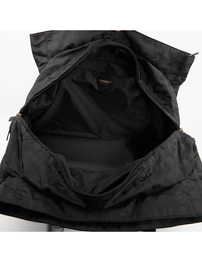 Valise roulante CHANEL toile monogramme