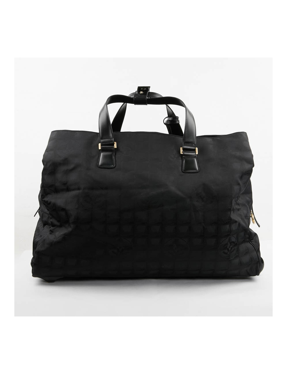 Valise roulante CHANEL toile monogramme