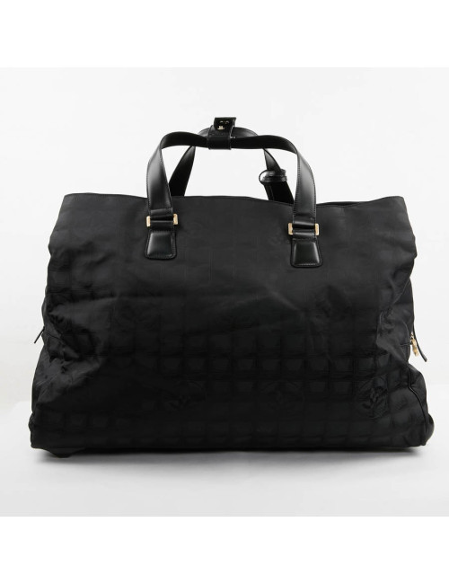 Valise roulante CHANEL toile monogramme