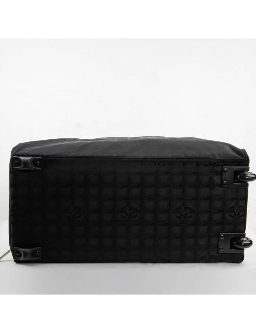 Valise roulante CHANEL toile monogramme