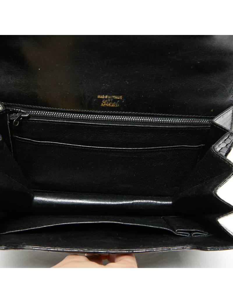 Sac à main vintage GUCCI alligator