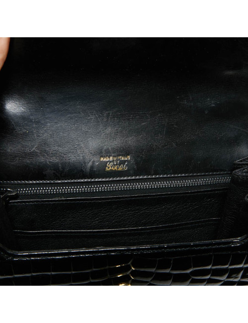 Sac à main vintage GUCCI alligator