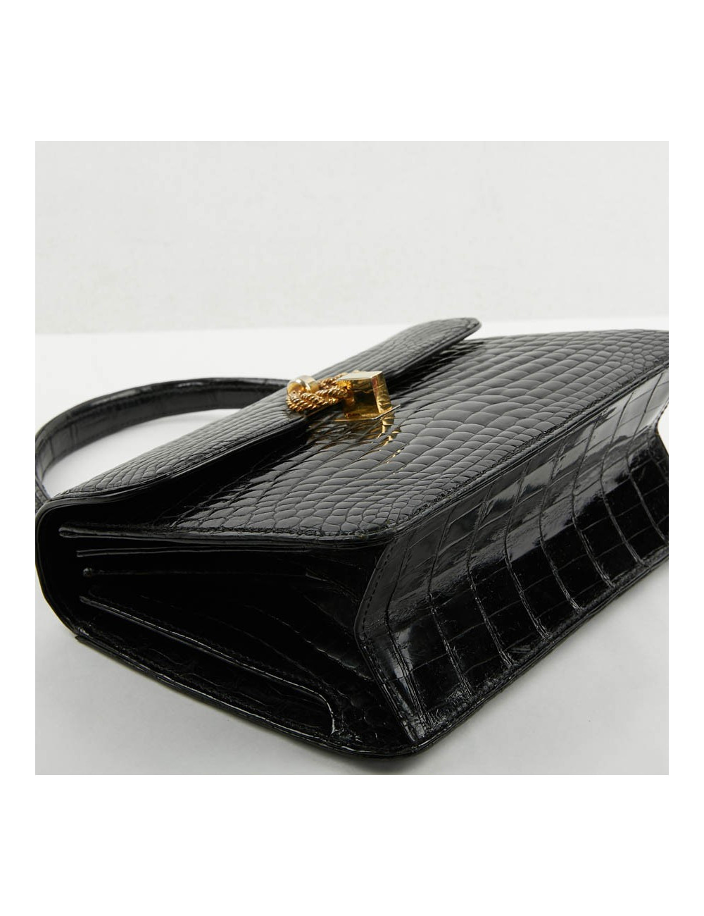 Sac à main vintage GUCCI alligator