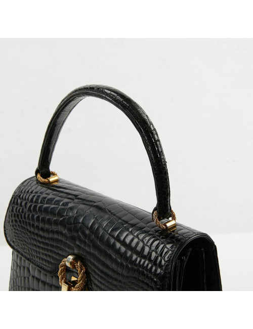 Sac à main vintage GUCCI alligator