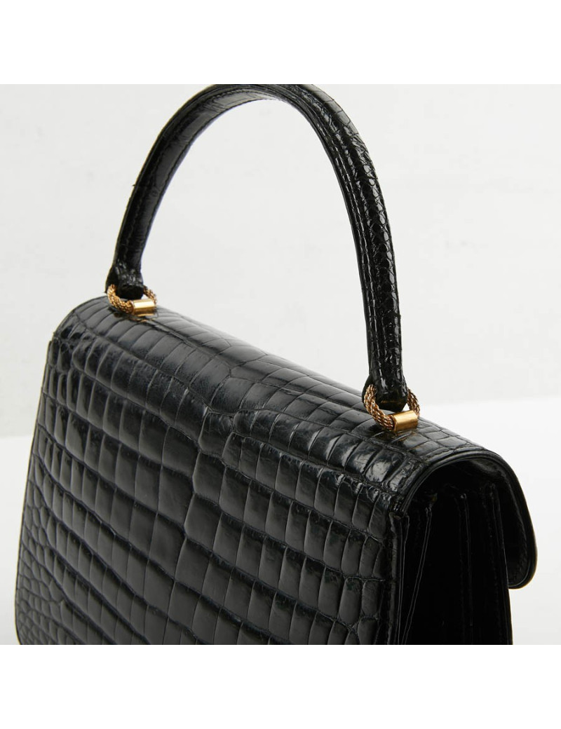 Sac à main vintage GUCCI alligator