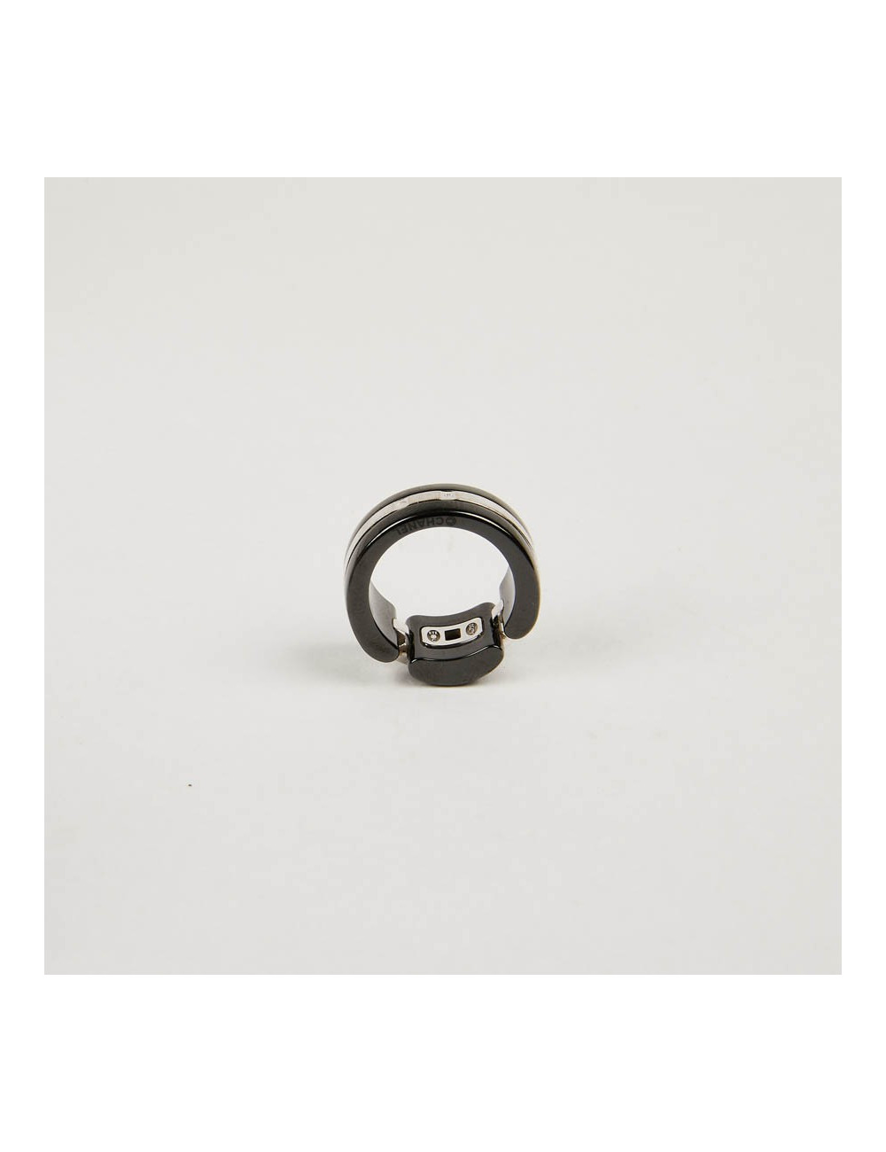 Bague Ultra CHANEL T 50 OR BLANC ET ONIX