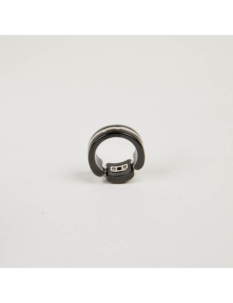 Bague Ultra CHANEL T 50 OR BLANC ET ONIX