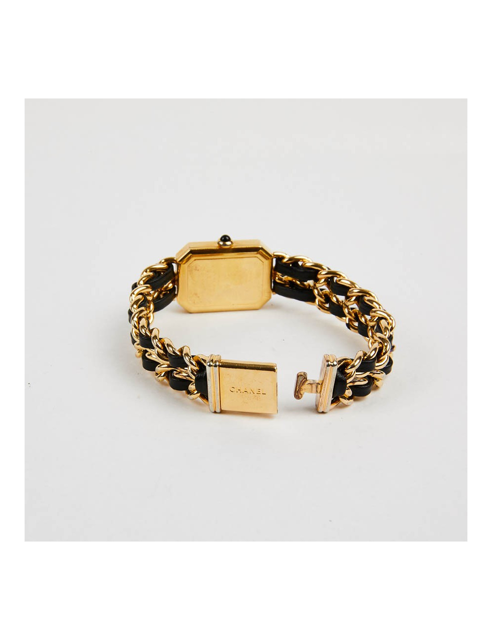   Montre première CHANEL plaqué or 